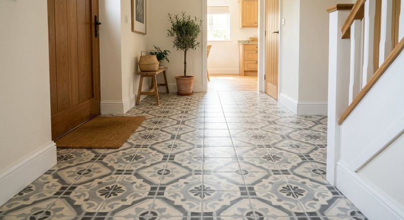 Tile Floor Installation project example